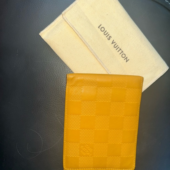 EUC Louis Vuitton Damier bifold Wallet Yellow - Picture 11 of 13
